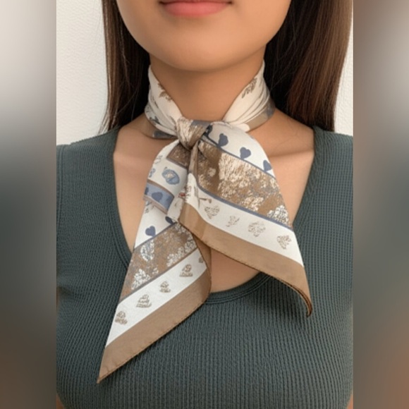 "Gardeners Day" Neckerchief Scarf - Unisex - Picture 4 of 13